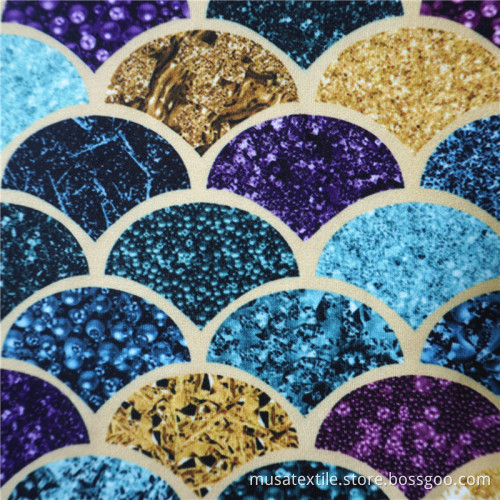 DTY Double Drush DBP Custom Digital Print Fabric